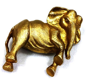 En Aluminium décoratif Éléphant Animal pour Cadeau Décor À La Maison De Table - Product Image 2