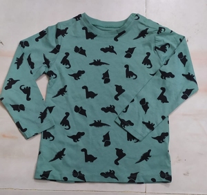 Enfants vêtements 100% coton unisexe enfants T-Shirt enfant en bas âge à manches longues t-shirt décontracté hauts séchage rapide respirant - Product Image 4