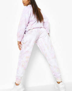 Ropa deportiva para mujer, traje para el sudor con tinte anudado, venta al por mayor, servicio OEM - Product Image 3