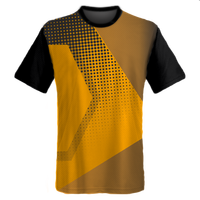 Camiseta Deportiva de Fútbol Personalizada para Maratón, Sublimada, Transpirable, 100% Poliéster, para Hombre, con Spandex/Poliéster