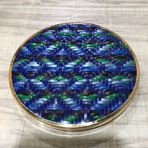 Posavasos con diseño de resina, los mejores accesorios de decoración de mesa para té y café, hogar y Hotel, esteras y almohadillas elegantes con incrustaciones de perlas madre - Product Image 5