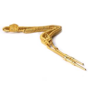 Agujetas Ceremoniales Hechas a Medida |   Accesorios para Uniformes |   Cordones de Hombro Trenzados Dorados Ceremoniales Estadounidenses - Product Image 2