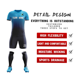 Uniformes de Fútbol Personalizados de Alta Calidad, los Más Vendidos del Mundo, con Logotipo y Colores Personalizados, Unisex para Adultos, Precio Bajo - Product Image 4