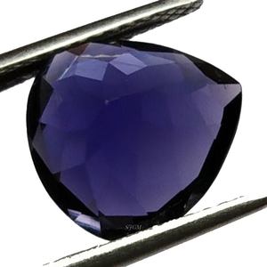 8mm Heart Cut Natural IOLITE Wholesale Factory Price High Quality Faceted Loose Gemstone Per Carat NATURAL IOLITE - Product Image 4