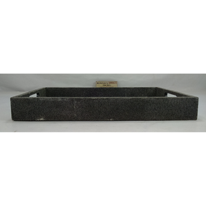 Handmade Retro Tea Tray Vietnam Charcoal Rectangle Serving Tray Shagreen Edges DAPHOCO Veneer <b>Tampered</b> Household - Product Image 3