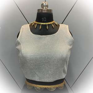 Blusa de manga larga de tul con lentejuelas para mujer, blusa Sexy de diseño a la moda para chica, ropa informal con bordado Anti cantidad para verano - Product Image 5