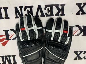 Guantes de motocicleta impermeables de cuero vacuno de alta calidad, color personalizado, logotipo personalizado, precio al por mayor, EE. UU. - Product Image 3