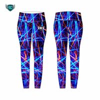 Shorts de yoga mi-longs imprimés style européen et américain, super élastiques, ajustés, respirants, extensibles dans quatre directions, tailles XL XXL, sublimation longue