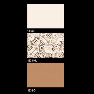 Carreaux muraux numériques en céramique marron foncé 30x45cm - Product Image 6