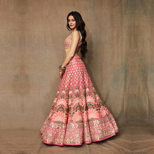 Filet de fête indien, bollyden, lorie, Lehenga Choli, vente en gros - Product Image 6