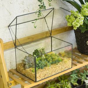 Women's sets — planteur de fleurs vintage NCYP, boîte en cuivre, Terrarium géométrique, Pot de fleurs, conteneur Succulent, bonsaï, pièce de centre de table pour mariage - Product Image 1