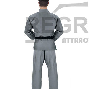 Venta al por mayor de alta calidad 100% algodón Jiu Jitsu/BJJ Gi personalizado preencogido tela Kimono alta calidad artes marciales uniforme servicio OEM - Product Image 1