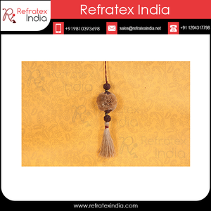 Borla pequeña de acrílico, pompón - Product Image 4