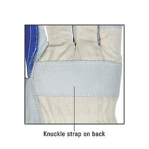 Guantes de seguridad para jardinería para hombres y niños, protectores de mano de cuero Partido de vaca a prueba de espinas para trabajo de construcción - Product Image 3