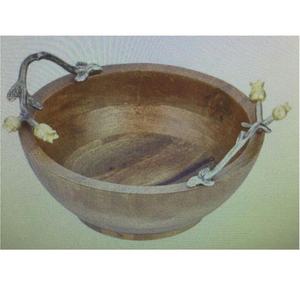 Bol en bois naturel très résistant, lavable, écologique, fait main, forme personnalisée, pour restaurant, hôtel, maison - Product Image 6