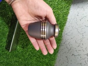 Urne pour adulte en laiton finition ardoise de haute qualité avec boîte en velours noir fournitures de funérailles cuivworld inde - Product Image 5