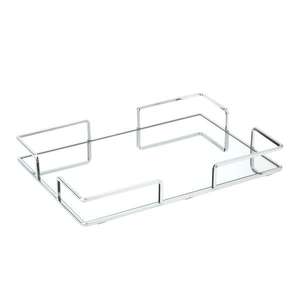 Bandeja de servicio de espejo de Venta caliente, plato de diseñador hecho a mano de calidad superior, bandeja de espejo nueva al por mayor con estilo clásico - Product Image 1