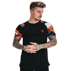 OEM/ODM 100% algodón personalizado pesado hombres camiseta de alta calidad cuello redondo palangre camiseta en blanco - Product Image 1