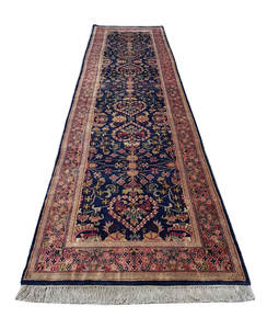 Tapis de couloir en laine de haute qualité, 180 Kpsi, noués à la main, brodés, pour hôtel, vente en gros - Product Image 1