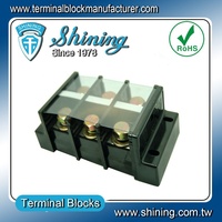 Bloc de bornes de transformateur à double rangée SHINING TB-200 600V 200A avec vis M10