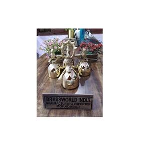 นกทองเหลืองขัดเงารูปแบบทางศาสนาของโบสถ์ระฆังโลหะอุปกรณ์สำหรับโบสถ์ - Product Image 1