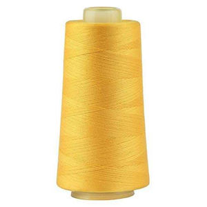 Fil polyester de couleur jaune, pour la couture - Product Image 1