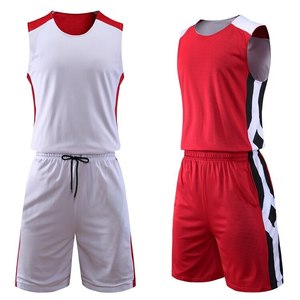 Maillots de basket-ball personnalisés pour hommes, uniforme simple, en vogue - Product Image 5