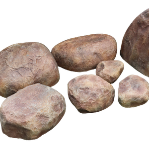 Chất lượng xuất khẩu tốt nhất đá nhân tạo vườn trang trí đá đặt Đất sét màu đánh bóng cảnh quan đá nhóm đá để sử dụng ngoài trời - Product Image 1