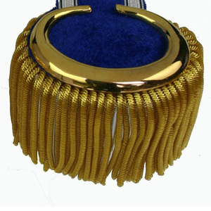 Bán buôn thêu xếp hạng thí điểm thương gia đồng phục biển phụ kiện huy hiệu epaulette vai bảng - Product Image 3