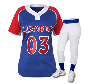 Nouveau 2025 Approvisionnement d'usine Personnalisé Nouveau Design Respirant Ensemble d'uniformes de Softball de Qualité Supérieure Uniformes de Marque à Prix Compétitif - Product Image 2