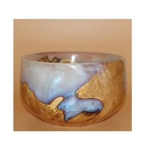 ชามเสิร์ฟขัดเงาทำจากไม้ขนาดและรูปร่างที่กำหนดได้เองสำหรับกล่องสำหรับงานแต่งงาน - Product Image 1