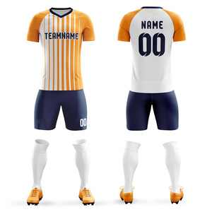 Men Uniform Training Soccer Football Jersey Plain Soccer Jersey Custom Sublimated Soccer Uniform - Product Image 3