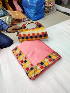 Saree de fête de créateur indien avec chemisier et tenue de soirée assortie de créateur belle boîte fantaisie pochette sac à main ethnique - Product Image 3