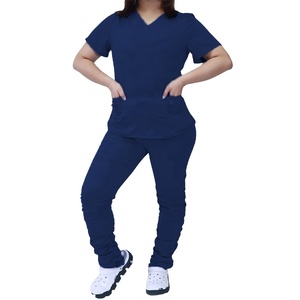 Uniformes médicos personalizables de alta calidad Conjuntos aplicables hospitalarios más vendidos Precio bajo con servicios OEM y logotipo personalizado - Product Image 4
