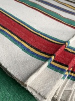 Tissu en toile à rayures de coton teint, couleurs et Design personnalisés, de haute qualité, résistant à l'eau, pour tentes, sacs canopée parapluie