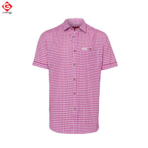 Chemise traditionnelle allemande en coton, à carreaux, style bwbains, Lederhosen, haut en offre spéciale - Product Image 5