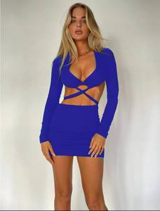 2022 été imprimé fleuri Boho robe de plage pour les femmes XL décontracté en mousseline de soie inspiré Paris Wrap robe d'été avec volants à manches courtes - Product Image 3