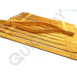 Correa de barbilla de Color dorado sólido Ceremoial con fabricación de buena calidad Correas de chip ceremonial Venta a granel - Product Image 5