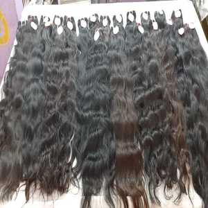 Les extensions de cheveux humains vierges indiens Remy pour le tissage de cheveux acceptent PayPal - Product Image 4