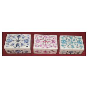 Cajas de Joyería de Nácar Blanco Multicolor - Product Image 1