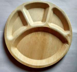 Collection gaine de feuille de palmier Areca Bols élégants avec vaisselle et assiettes gravées - Product Image 3