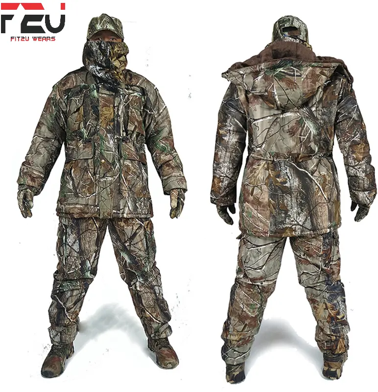 Top Sublimated Men's New Hunting Suit Custom Winter Season Hunting Uniform