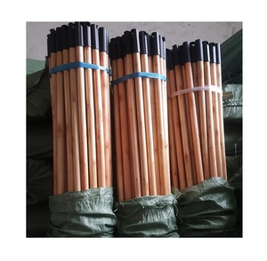 Hot Sell Wooden Broomstick With Italian Thread For Plastic Broom Handle Broom stick Mop Brush Stick