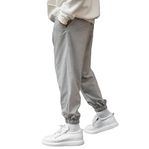 Pantalons de survêtement décontractés pour hommes, style urbain, streetwear, coton/polyester mélangé, coupe ample, cordon de serrage personnalisé, léger, 2023 - Product Image 5