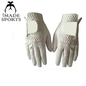 Guantes de Golf de Piel Cabretta Premium para Todas las Estaciones, para Mano Izquierda, con Logotipo Personalizado, para Deportes, Gimnasio, Ciclismo, Unisex, de Alta Calidad - Product Image 3