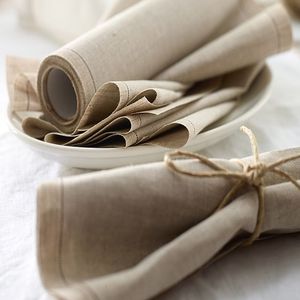 <span class=keywords><strong>Fancy</strong></span> Hoa Đồng Bằng Cát Linen Khăn Ăn & Placemats Cho Nhà Sử Dụng Ấn Độ Hemstitch Thiết Kế Khách Sạn Nhà Hàng Ăn Tối Bảng Khăn Trải - Product Image 3