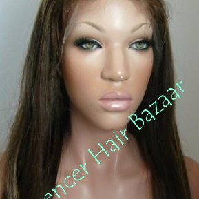 Perruque LACE FRONT wig indienne REMY — ali queen HAIR, perruques frontales de cheveux naturels 100% - Product Image 2