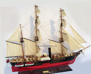 USS Susquehanna Wooden Model <b>Inflatable</b> <b>Toy</b> Accessory Craft Ship - Product Image 3