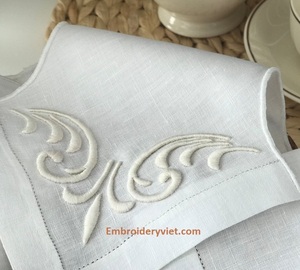 ผ้าลินินตะกร้าเย็บปักถักร้อย - Product Image 1