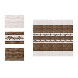 Blocs de pierre grise design carreaux muraux en céramique émaillée brillante 300x450mm - Product Image 2